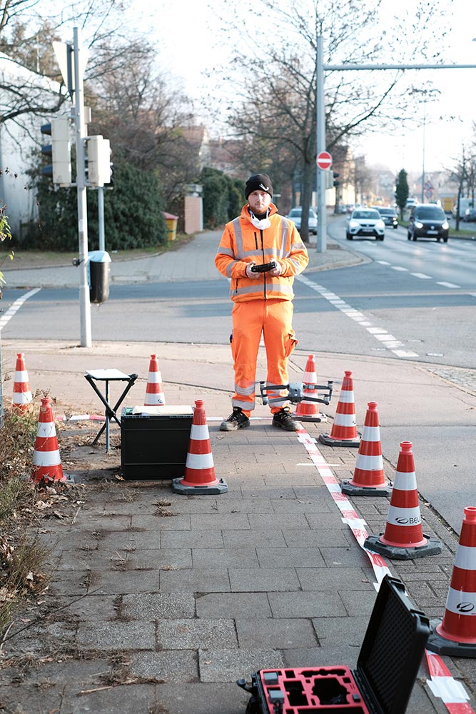 Pilotprojekt „Drohnen zur Verkehrsdatenerfassung“